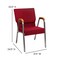 Flash Furniture Burgundy Fabric Stackable Church Chair with Arms XU-DG-60156-BUR-GG - alternate 5